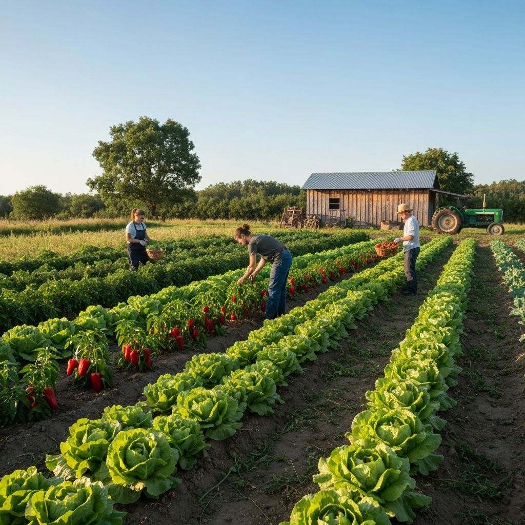 Farm Stories: Behind the Organic Vegetables